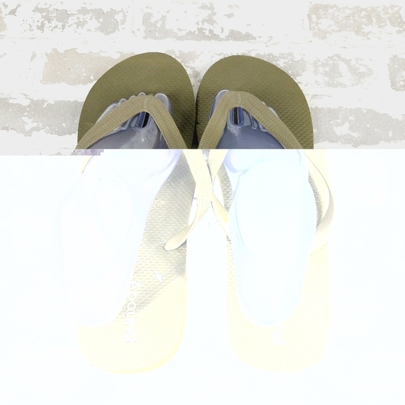 Abound Green Flip Flops Slippers Sandals V628 - Picture 6 of 11